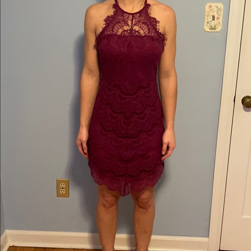 Magenta Dress - Picture 2 of 2